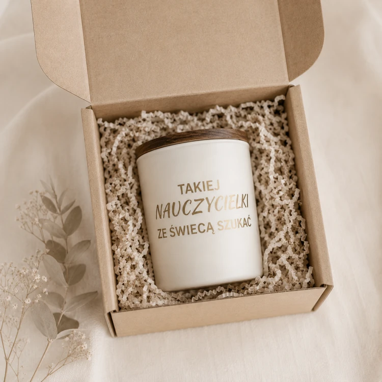 świeca personalizowana